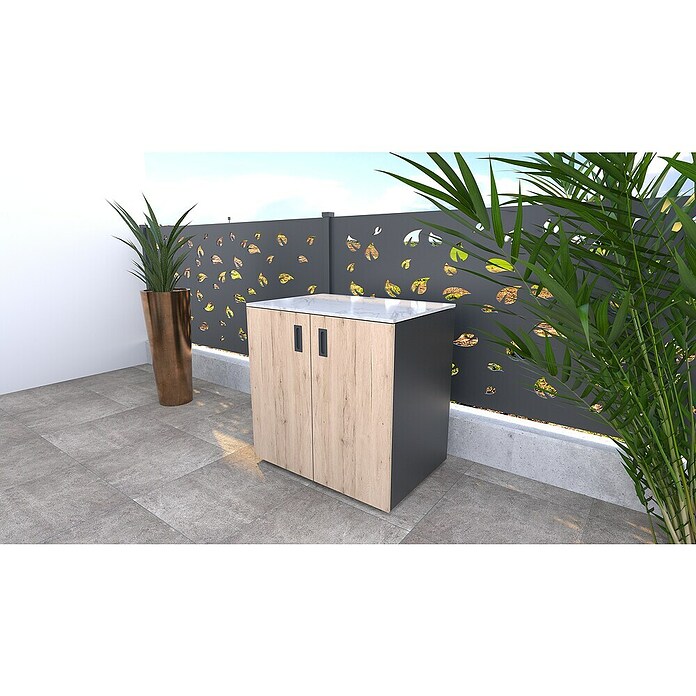Modul za letno kuhinjo  () | 8336 - Grillküchen | ICGA - Grillgeräte | ICG - Grillgeräte / Grillzubehör | IC - Freizeit im Garten | I - Stadtgarten | BAUHAUS