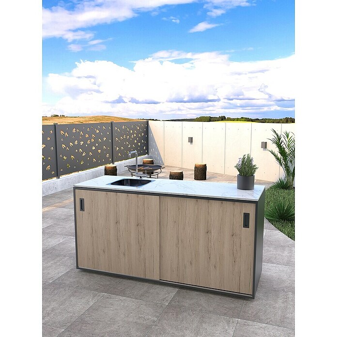 Modul za letno kuhinjo  (Hrast) | 8336 - Grillküchen | ICGA - Grillgeräte | ICG - Grillgeräte / Grillzubehör | IC - Freizeit im Garten | I - Stadtgarten | BAUHAUS