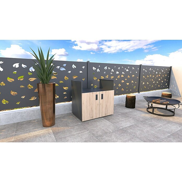 Modul za letno kuhinjo za roštilj  (Hrast) | 8336 - Grillküchen | ICGA - Grillgeräte | ICG - Grillgeräte / Grillzubehör | IC - Freizeit im Garten | I - Stadtgarten | BAUHAUS