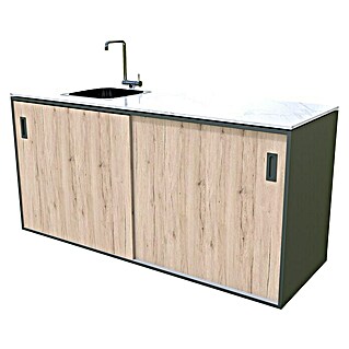 Kuhinjski modul s koritom (Do x Š x V: 180 x 63 x 92 cm)