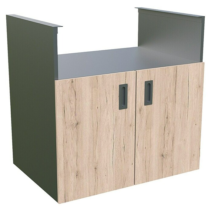 Modul za letno kuhinjo za roštilj  (Hrast) | 8336 - Grillküchen | ICGA - Grillgeräte | ICG - Grillgeräte / Grillzubehör | IC - Freizeit im Garten | I - Stadtgarten | BAUHAUS