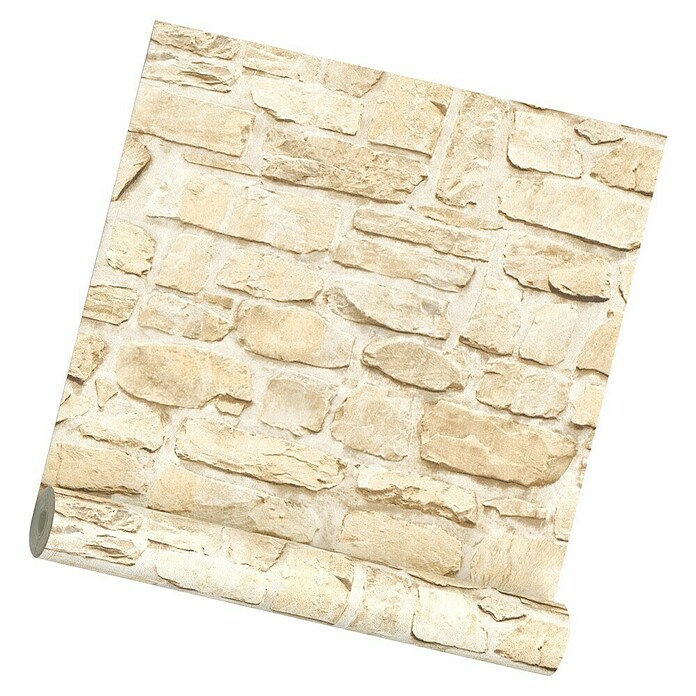 A.S. Création Il Decoro Vliestapete Steine (Beige, Steinoptik, 10,05 x 0,53 m) | BAUHAUS