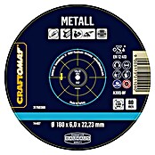 Craftomat Schruppscheibe A30Q-BF (Geeignet für: Metall, Durchmesser Scheibe: 180 mm, Stärke Scheibe: 6 mm) | BAUHAUS