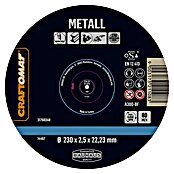 Craftomat Doorslijpschijf A30Q-BF (Geschikt voor: Metaal, Schijfdiameter: 230 mm, 5 st.) | BAUHAUS
