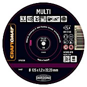 Craftomat Rezni disk AC60Q-BFB Multi  (Prikladno za: Aluminij, Promjer rezne ploče: 125 mm, 1 Kom.) | BAUHAUS