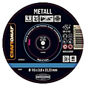 Craftomat Doorslijpschijf A30Q-BF (Geschikt voor: Metaal, Schijfdiameter: 115 mm, Dikte plaat: 3 mm) | BAUHAUS
