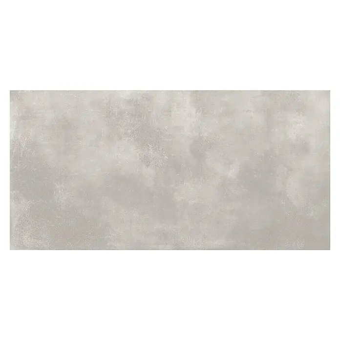 Feinsteinzeugfliese Big Show XXL - 59,8 x 119,8 cm, Grau, Matt - Graue Keramikfliese mit leicht strukturierter Oberfläche. Ideal für moderne Innenräume, robust und stilvoll.