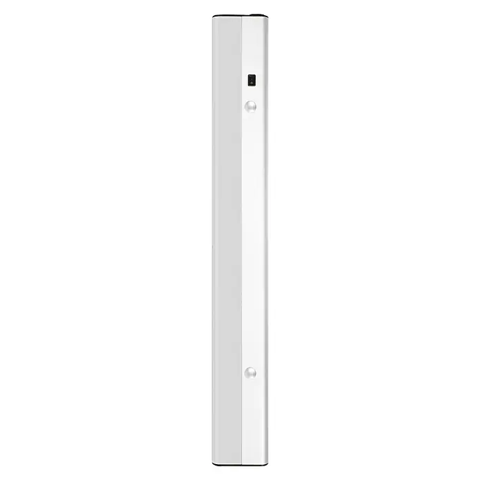 Osram LED-Unterbauleuchte LED Flat - 12 W, Länge: 52,7 cm, Neutralweiß - Ein elegantes, weißes Gerät mit abgerundeten Kanten und Bedienelementen. Das schlanke Design macht es zu einem stilvollen Accessoire.