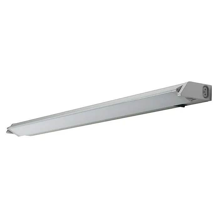 Ledvance Lámpara LED bajo mueble Turn - 10 W, Blanco cálido, Largo: 55,7 cm - Una moderna luz LED con un diseño delgado, ideal para oficinas o talleres. La luz proporciona una iluminación brillante y uniforme.