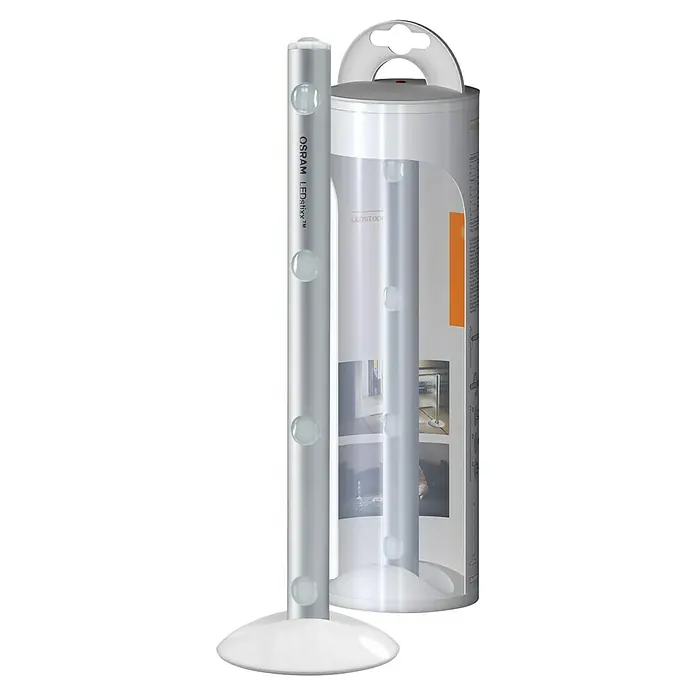 Osram LED-Leuchtstab LEDstixx - Silber, 1 Stk. - Osram LEDstixx Leuchte mit Verpackung. Eine tragbare, kabellose LED-Leuchte für flexiblen Einsatz in verschiedenen Umgebungen.