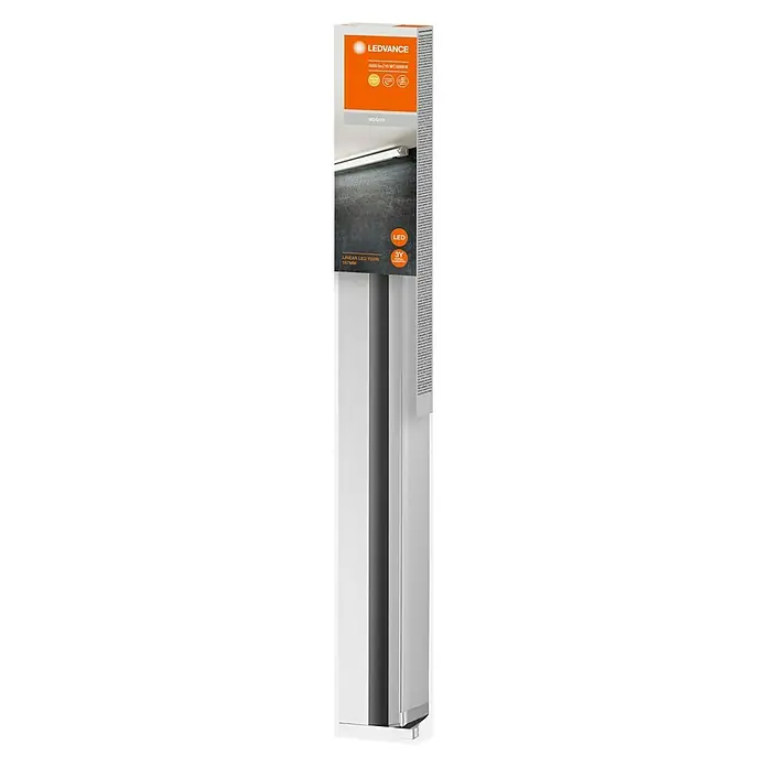 Ledvance Lámpara LED bajo mueble Turn - 10 W, Blanco cálido, Largo: 55,7 cm - Una caja de luz LEDVANCE Linear LED Turin de 557mm, con información del producto y detalles técnicos.