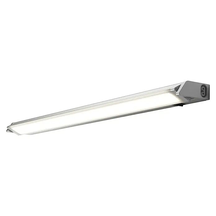 Ledvance Lámpara LED bajo mueble Turn - 10 W, Blanco cálido, Largo: 55,7 cm - Luminaria LED elegante que proporciona una iluminación brillante y uniforme. Ideal para oficinas, talleres o garajes con tecnología de bajo consumo.