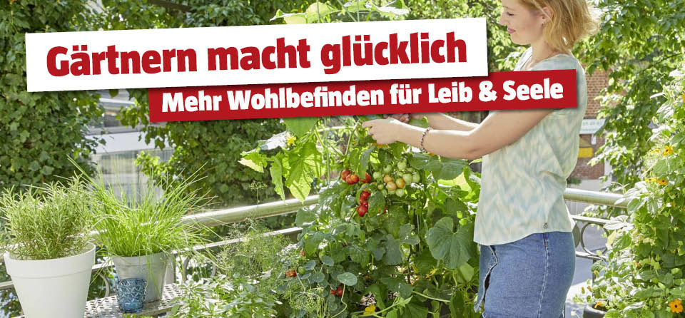 Glücklich Gärtnern
