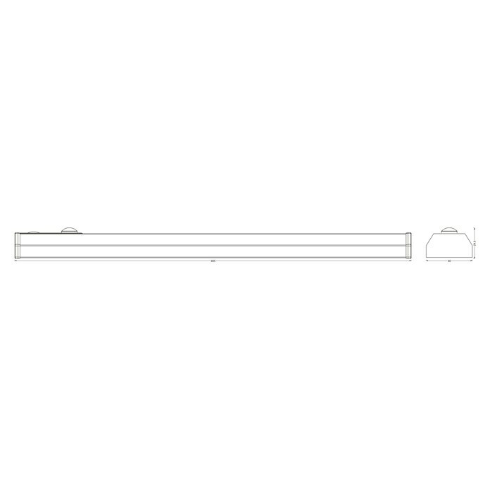 Ledvance Podelementna LED svjetiljka Linear Mobile Backlight USB  (Duljina: 45,1 cm, Hladna bijela) | BAUHAUS