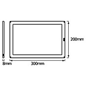 Ledvance Lámpara LED bajo mueble Cabinet (30 x 20 x 0,8 cm, 14 W, Blanco cálido, Número de componentes: 2 ud.) | BAUHAUS