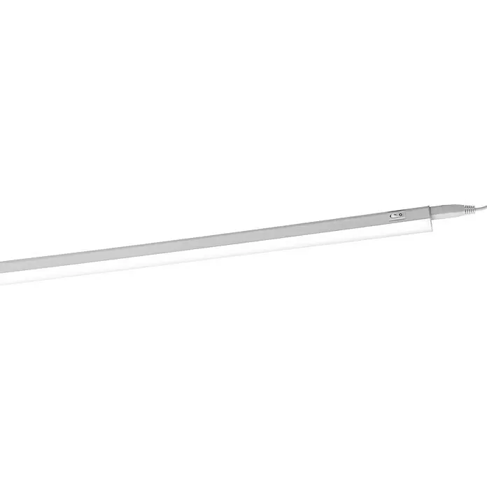 Osram LED-Lichtleiste Switch Batten - L x B x H: 31,3 x 2,2 x 3 cm, Lichtfarbe: Kaltweiß, 4 W - Weiße, lineare LED-Lichtschiene mit integriertem Schalter und Netzkabel.