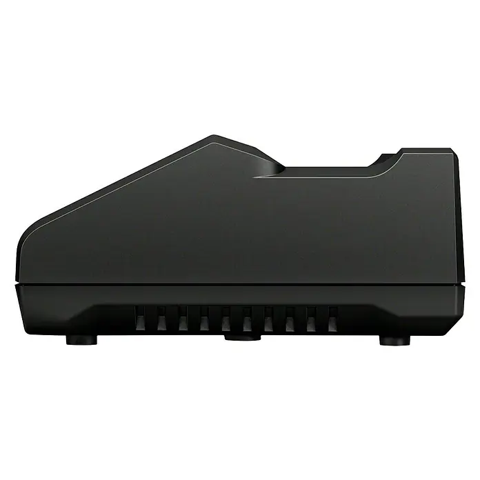 Bosch Professional Cargador de baterías GAL 12V-40 - Específico para: Baterías de iones de litio Bosch Professional de 10,8 V/12 V - Estación de carga negra para cargar dispositivos electrónicos, con ranuras de ventilación y pies pequeños.