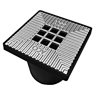 ACO Afvoergoot (l x b x h: 200 x 200 x 240 mm, Aluminium)