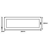 Ledvance LED svetilka pod omarico Cabinet Sensor  (30 x 10 x 0,8 cm, 10 W, Toplo bela, Skupno število delov: 2 kos) | 3096 - Küche/Möbellicht | CAKA - Zweckleuchten | CAK - Technisches Licht | CA - Beleuchtung | C - Elektro | BAUHAUS