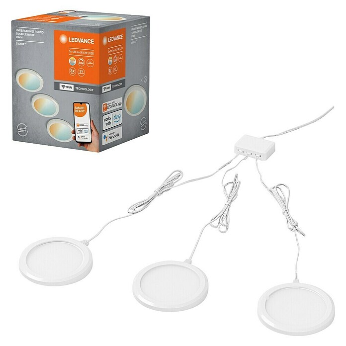 Ledvance Smart+ Set LED podomarnih luči  (Večbarvno) | 3096 - Küche/Möbellicht | CAKA - Zweckleuchten | CAK - Technisches Licht | CA - Beleuchtung | C - Elektro | BAUHAUS