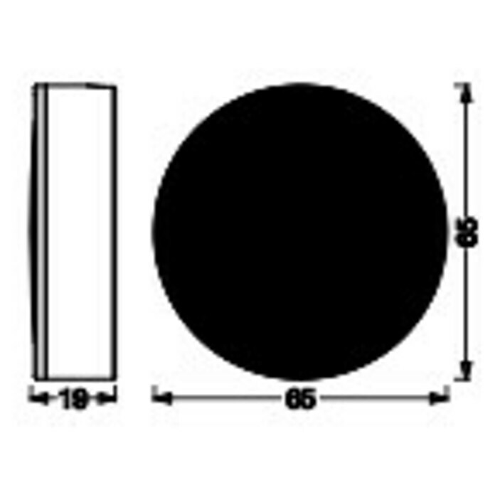 Ledvance Set LED podomarnih luči Spot Puck  (Topla bela, Bela) | 3096 - Küche/Möbellicht | CAKA - Zweckleuchten | CAK - Technisches Licht | CA - Beleuchtung | C - Elektro | BAUHAUS