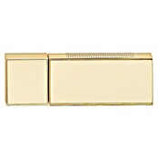 Inofix Pestillo deslizante 3021-2 (Puertas para cuartos de baño, Marfil)