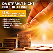 Osram Solarna zunanja stenska svetilka Basic  (3 W, Do x Š x V: 19,2 x 11 x 3 cm, Srebrna, IP44, 320 lm) | Solarne svetilke | Zunanja svetila | Elektro in svetila | Izdelki | BAUHAUS