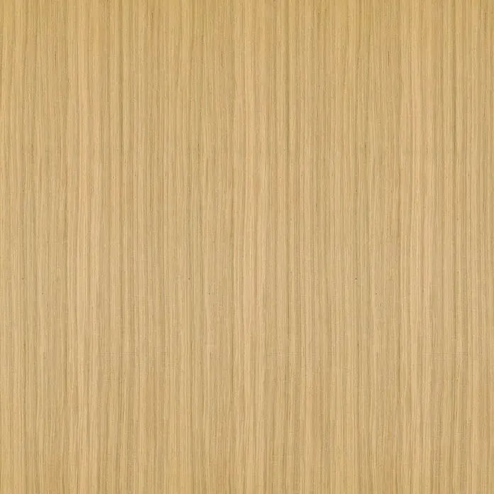 FN Neuhofer Akustikpaneel Acustico - Eiche natur, L x B x S: 560 x 560 x 19 mm - Holzfurnier in hellem Farbton mit feiner, gerader Maserung, ideal für Möbelbau und Innenausbau.