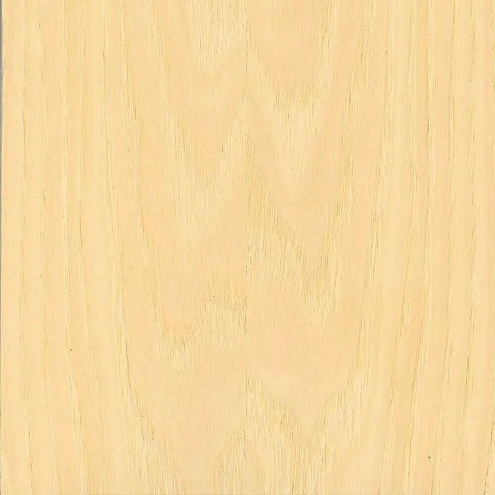 FN Neuhofer Akustikpaneel Acustico - Esche, L x B x S: 2.670 x 572,5 x 19 mm - Helles Holz mit sichtbarer Maserung, ideal für Möbelbau und Innenausbau.