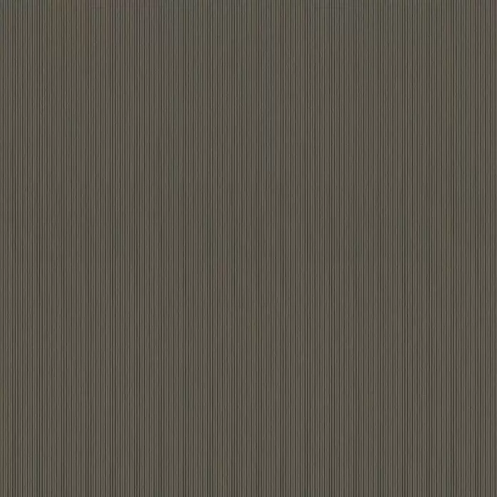 FN Neuhofer Wandpaneel Wally WA010 - Eiche geräuchert, 2.670 x 118 x 12 mm - Dunkelgraue, vertikal gestreifte Textur, Holz oder Stoff ähnelnd.