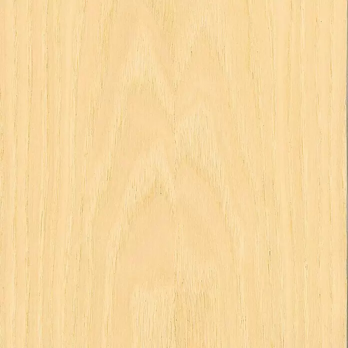 FN Neuhofer Akustikpaneel Acustico - Esche, L x B x S: 2.400 x 572,5 x 19 mm - Helle, natürliche Holzmaserung mit feiner, überwiegend vertikaler Maserung.
