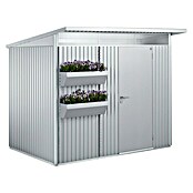 Biohort Blumenkasten (Länge: 82 cm, Silber)