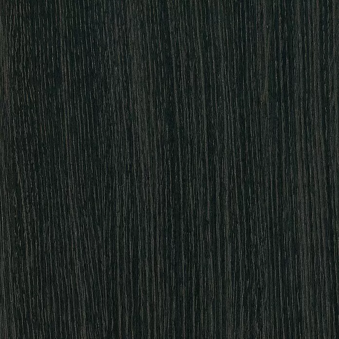 FN Neuhofer Akustikpaneel Acustico - Eiche schwarz, L x B x S: 2.400 x 572,5 x 19 mm - Dunkle Holzoptik-Platte mit feiner vertikaler Maserung.