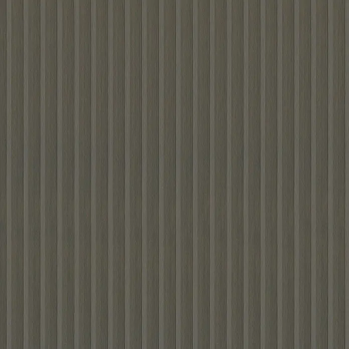 FN Neuhofer Wandpaneel Wally WA100 - Eiche geräuchert, 2.670 x 118 x 12 mm - Nahtlose graue Holzpaneele mit vertikalen Linien schaffen einen modernen, texturierten Hintergrund für vielfältige Designprojekte.