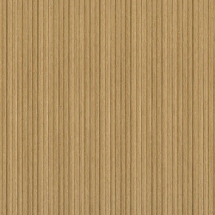 FN Neuhofer Wandpaneel Wally WA090 - Eiche natur, 2.670 x 118 x 12 mm - Helle Holzpaneele mit vertikalen Linien für eine natürliche und moderne Wandgestaltung. Die Holzmaserung verleiht Wärme und Struktur.