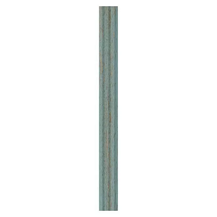 FN Neuhofer Wandpaneel Wally WA070 - Oxid Patina, 2.670 x 118 x 12 mm - Verwitterte blaue Holzoberfläche mit abblätternder Farbe, die braune Holztextur zeigt.