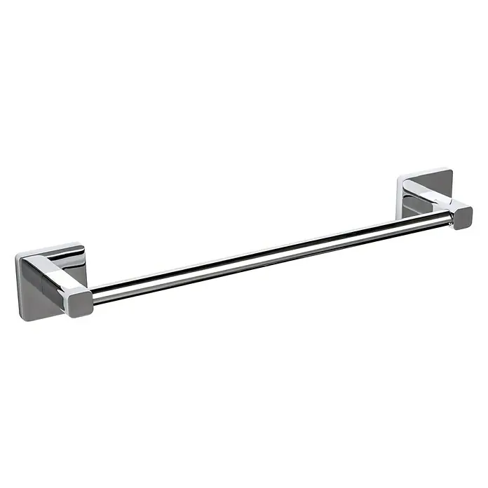 Tatay Kalo Toallero de barra - 45 cm, Cromo - Barra de toalla cromada, ideal para cualquier baño. Diseño elegante que combina funcionalidad y estilo. Incluye herrajes de fácil montaje.
