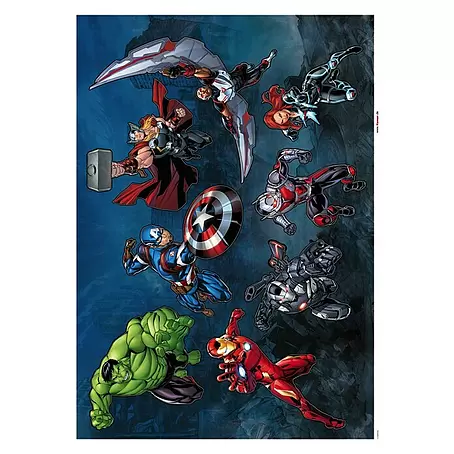 Komar Marvel Dekosticker Avengers Crew