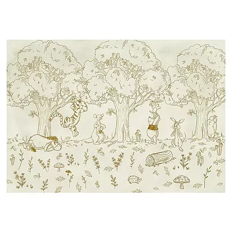 Komar  Fototapete Disney Winnie the Pooh Outdoors