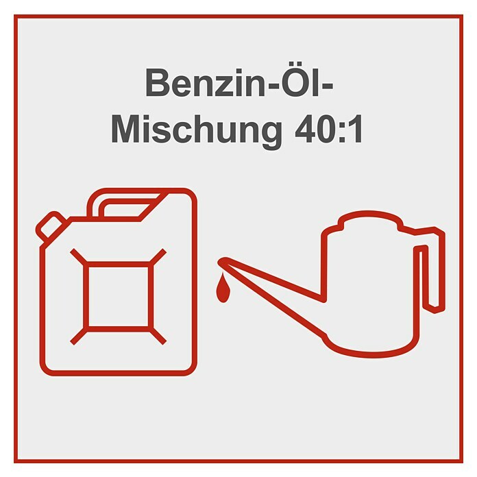 Scheppach Benzin-Kettensäge CSP50 (2,44 PS, 45 cm³, Schwertlänge: 45 cm) | BAUHAUS