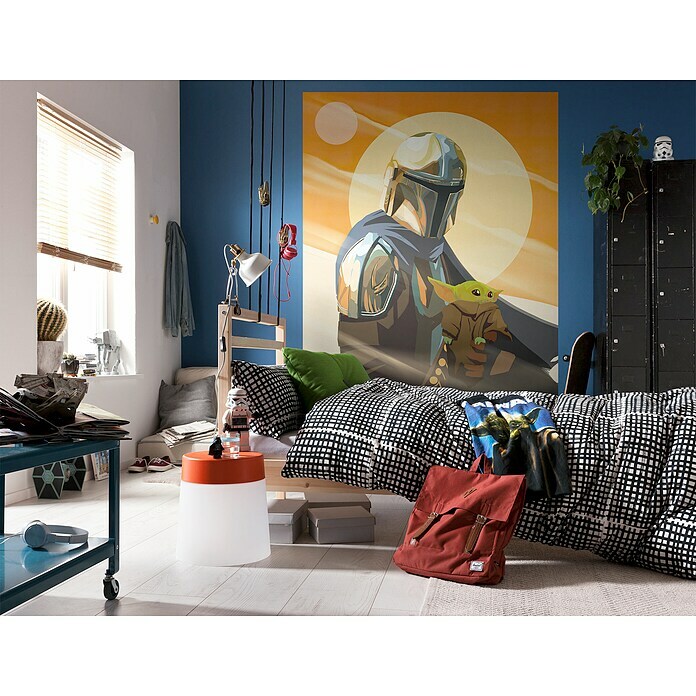 Komar Star Wars Fototapete The Mandalorian - Hunt for Grogu (B x H: 200 x 250 cm, Vlies) | BAUHAUS