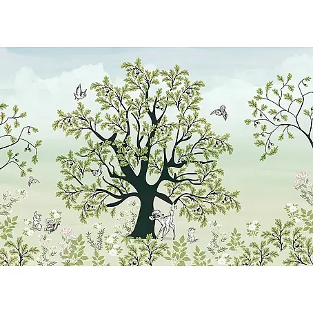 Komar  Fototapete Disney Bambi Forest Friends