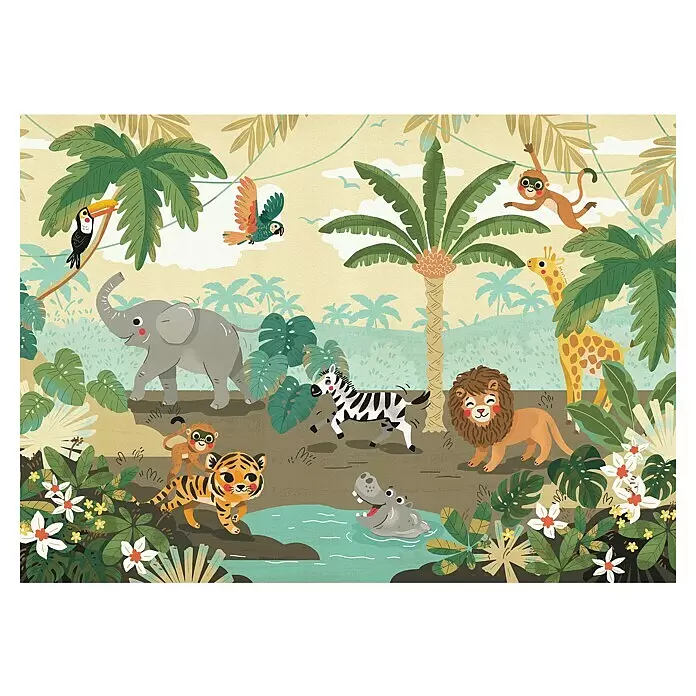 Komar Fototapete Baby Safari