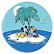 Komar Dots Fototapete rund Disney Mickey and Minnie Remote Island (128 cm, Selbstklebend) | BAUHAUS