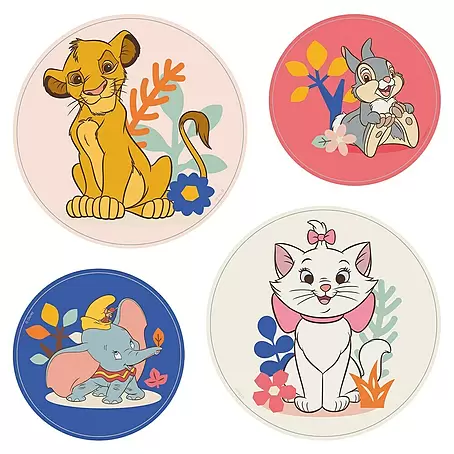 Komar  Fenstersticker Disney Better Together Bubbles