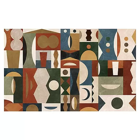 Komar Pure 2 Fototapete Tribal Tiles
