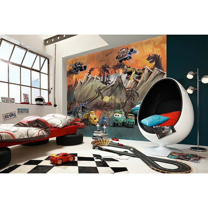 Komar Fototapete Disney Cars Carosaurus (B x H: 300 x 250 cm, Vlies) | BAUHAUS