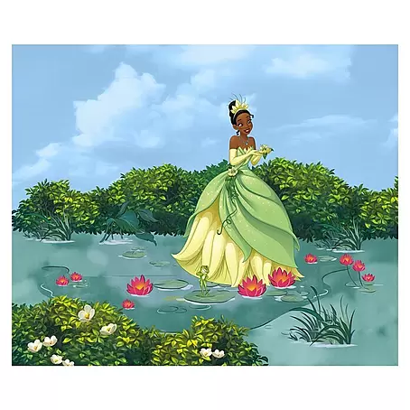 Komar  Fototapete Disney Tiana Lucky Pond
