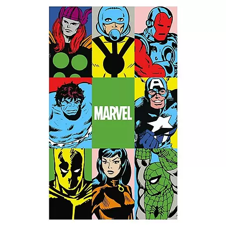Komar Marvel Fototapete Marvel PowerUp Team