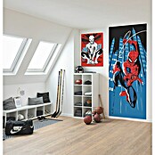 Komar Marvel Fototapete Spider-Man Rooftop-Rockin' (B x H: 100 x 250 cm, Vlies) | BAUHAUS